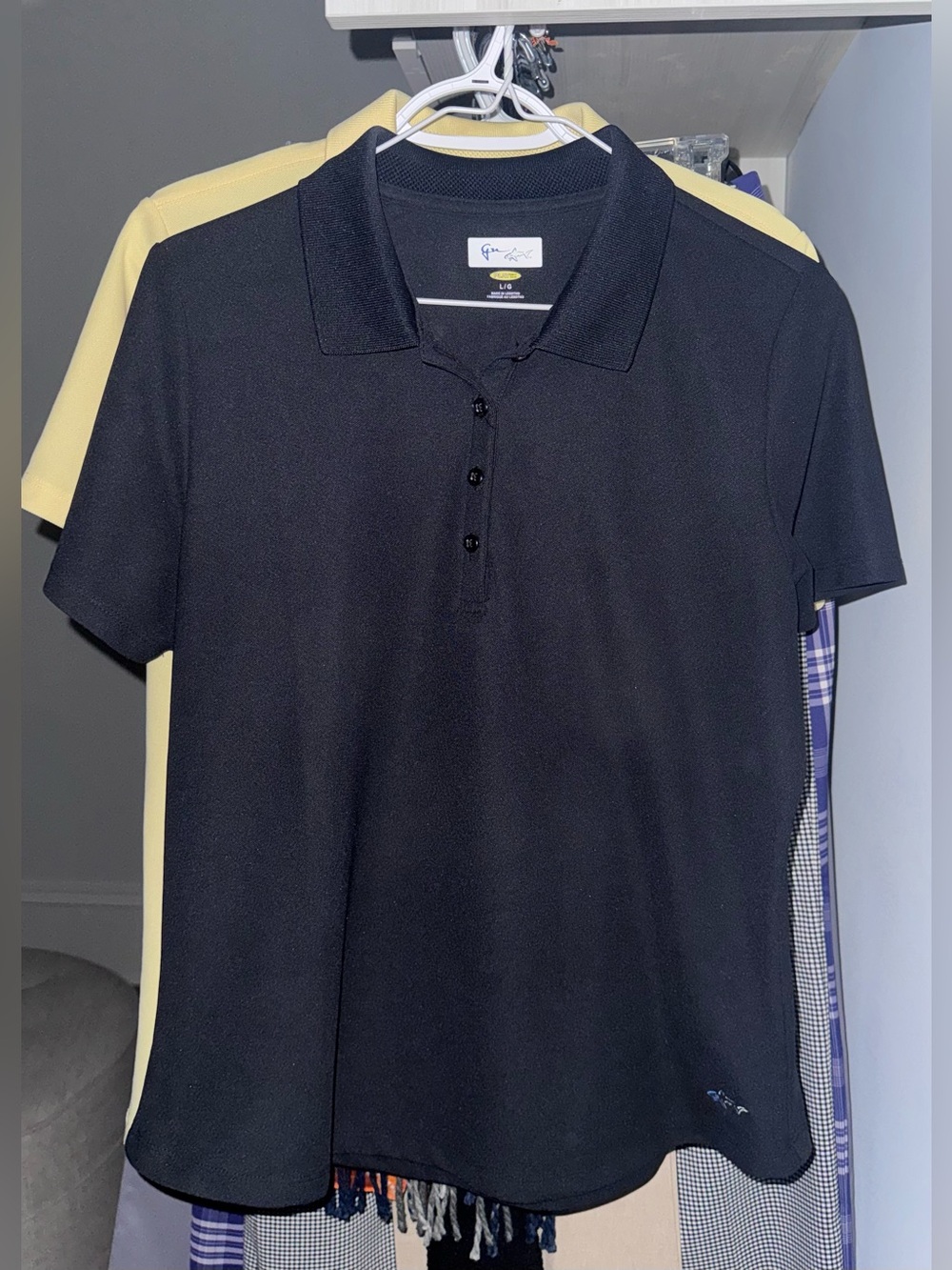 NWOT Greg Norman Collection Black Polo Shirt - Short Sleeve